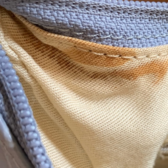 Nine West Light Blue Crocodile Print Handbag With Pockets - Picture 12 of 12